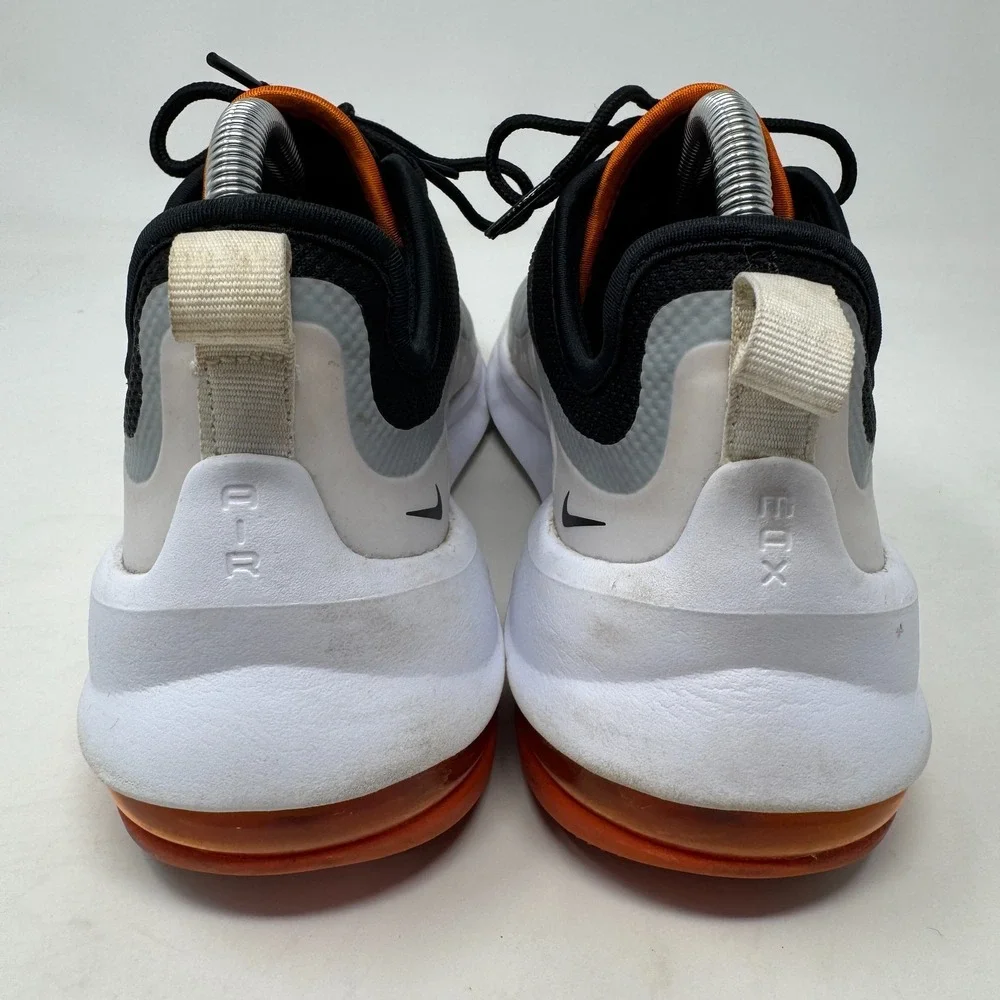 Nike Air Max Axis Black White Magma Orange AA2146-017‎ Men's Size 7